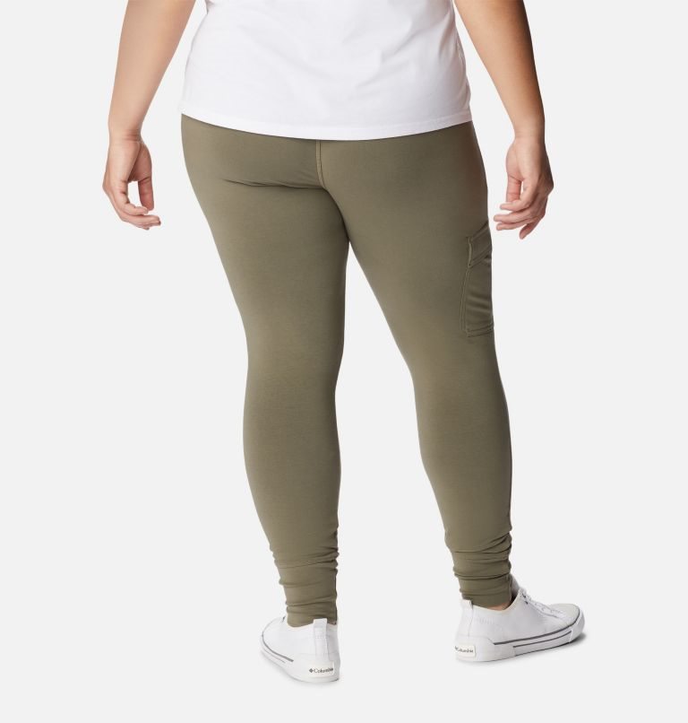 Colanti Columbia Trek Dama Masline Verzi | Plus Size QB1QZ079M